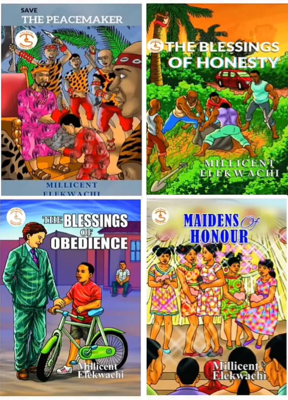Truespring african storybooks covers image collage