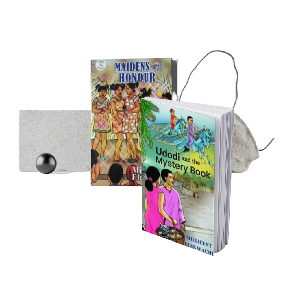 two books, one at an angle